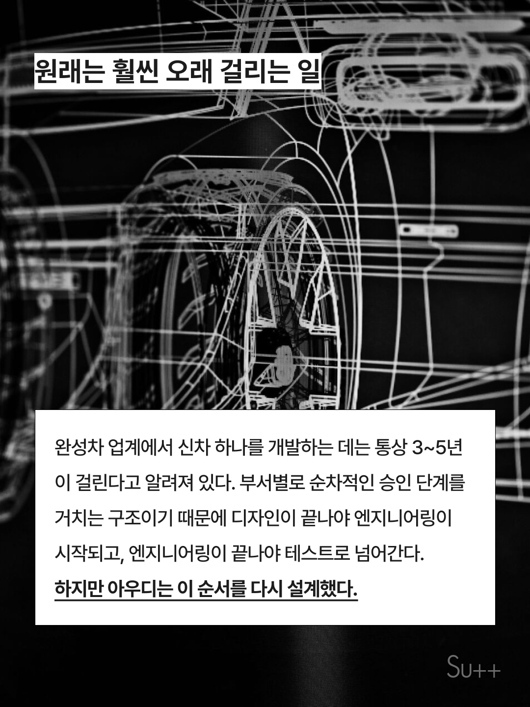 아우디는 슈퍼카를 어떻게 405일 만에 만들어냈을까 3